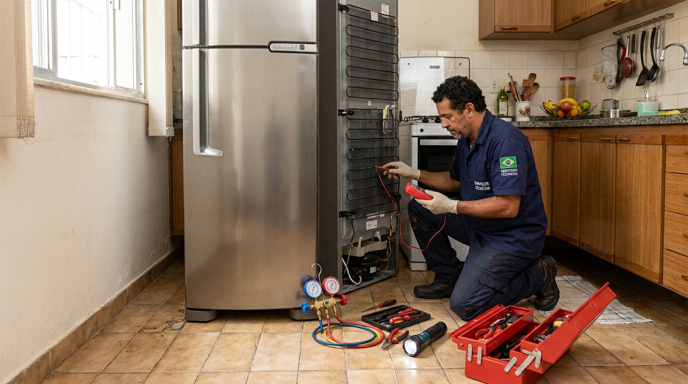 Manutenção na refrigeração em Volta Redonda-RJ